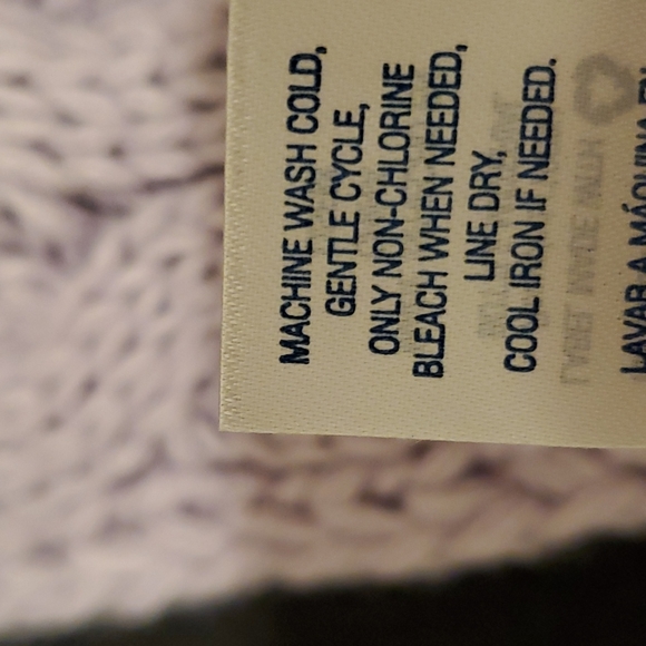 Knitted Scarf and Baret Beanie Lavender - Picture 5 of 8